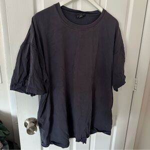 Men's Navy Blue Short Sleeve Shirt